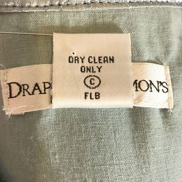 Drapers Damons Gray Scene Jacket Medium - Picture 8 of 8